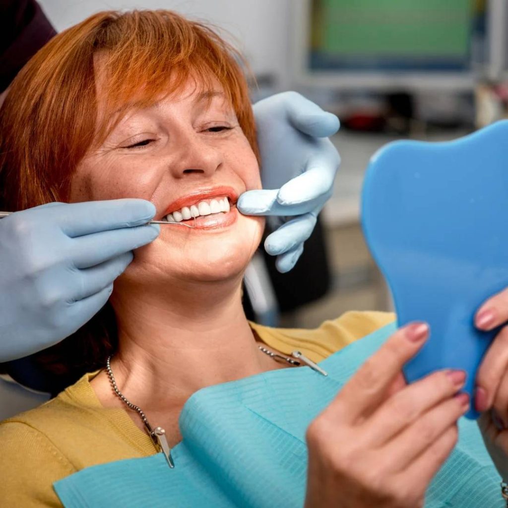 modern dentures in Exeter